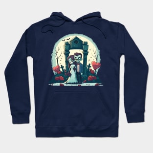 Valentine's Day at the Cemetery Hoodie